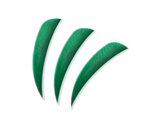 Lotki Poe Lang 3" zielone - 3 szt. (B30061A-F)
