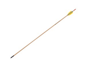 Strzała drewniana Poe Lang 30" - zestaw 3 szt. (D-081NF-C1)