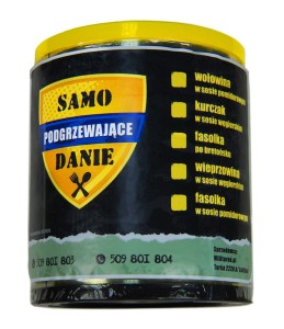 Samopodgrzewające danie - Wieprzowina w sosie węgierskim