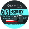 Śrut OLYMPIA SHOT Hobby płaski 4,5mm 500 szt.