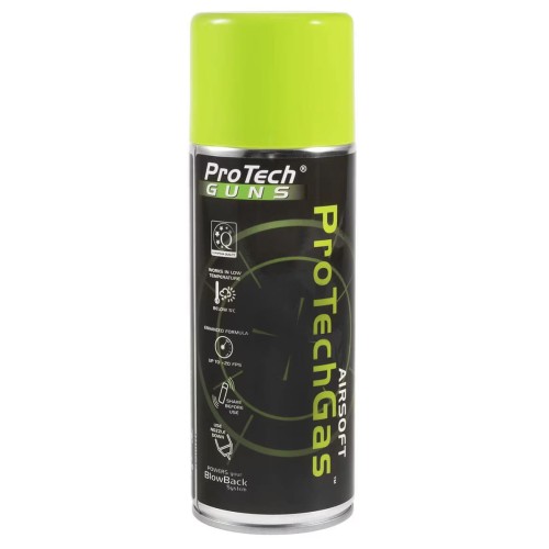 Green Gas ProTechGuns z silikonem 400ml