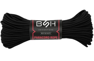 Linka Paracord BSH ADVENTURE Czarna BR-005B