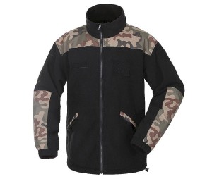 Bluza polarowa Texar GROM czarna/pl camo