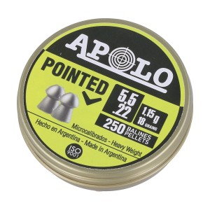 Śrut Apolo Pointed 5,52mm, 250 szt.