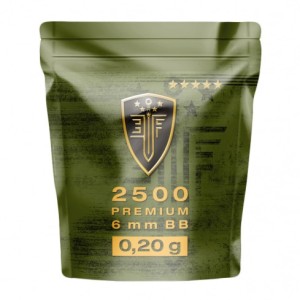 Kulki do ASG Elite Force Premium 0,2g 6mm 2500 szt.