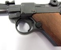 Pistolet Parabellum P08 Luger Long z drewnianymi okładzinami