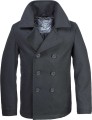 Brandit Pea Coat - Czarna